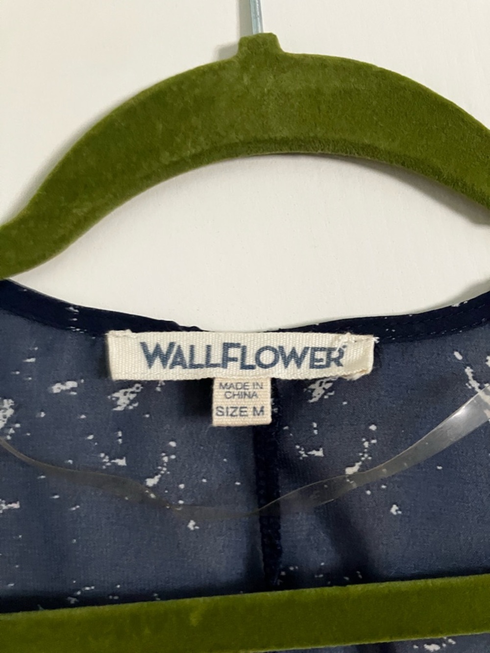 Wallflower Sheer American Flag Kimono Stars & Stripes Patriotic Size M - Picture 3 of 8